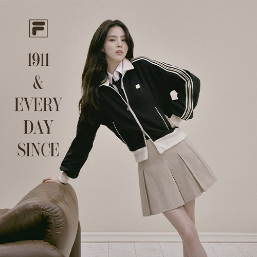 한소희와 함께 선보이는 휠라