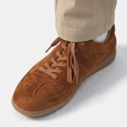 JC3304 폰 독일군 밀리 스니커즈 | 카멜