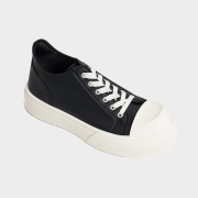 GO81 안시루 4CM 볼드록 스니커즈 | 블랙