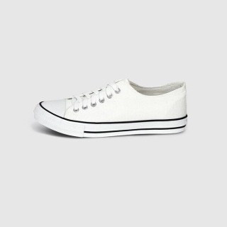 GO30 고스포드 캔버스 스니커즈 | 화이트블랙