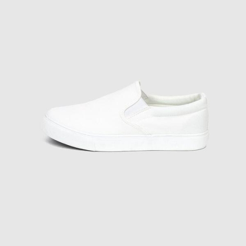 GO41 윈즐로우 캔버스 슬립온 | 화이트
