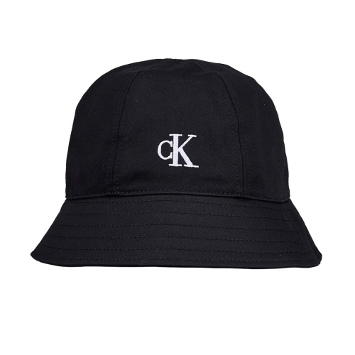 CK 엠브로이더리 로고 버킷햇