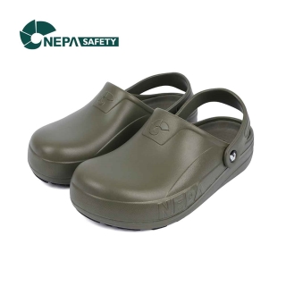 네파 NEPA GT-12 카키 4인치 주방화 크린화 스트랩 주방화 작업화 방수화 논슬립 4인치