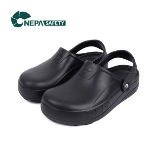 네파 NEPA GT-12 블랙 4인치 주방화 크린화 스트랩 주방화 작업화 방수화 논슬립 4인치