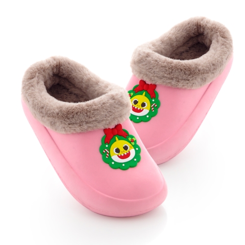 핑크퐁 아기상어 방한 슬리퍼 | 핑크