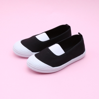 프리프리스 밴드 면실내화 | 블랙