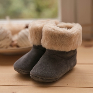 릴리 여아 아동부츠 | 그레이