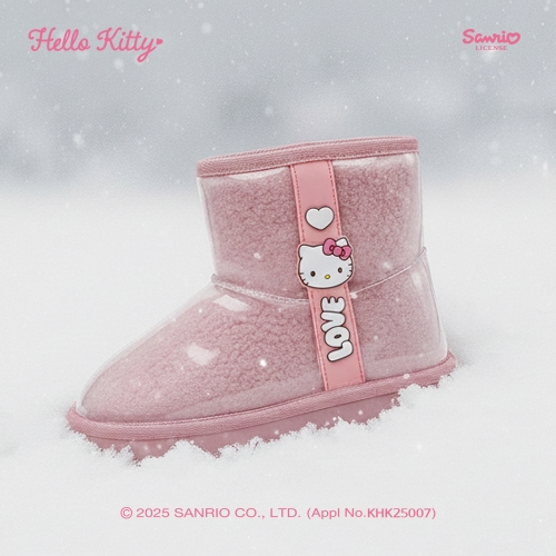 클리어 방한부츠 | 헬로키티