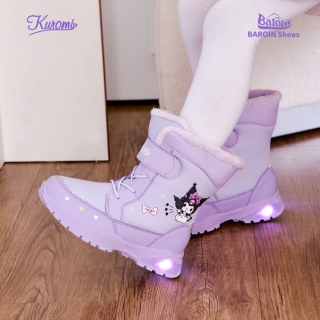 쿠로미 하트 라이팅 방한부츠