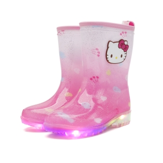 헬로키티 린지 라이팅 레인부츠