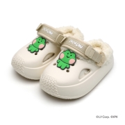 라인프렌즈 아일릿 방한샌들 | 아이보리