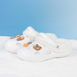 PWX 키즈 멜로팝 EVA방한샌들 | 화이트