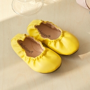 가죽 마요플랫 | 옐로우