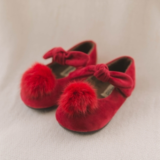 라비앙리본플랫 | 레드