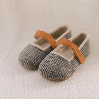 버그단화 여아구두 | 그레이