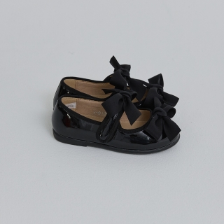 두단리본플랫 | 블랙