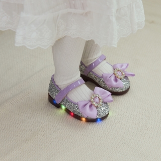 반짝보석플랫(LED) | 보라