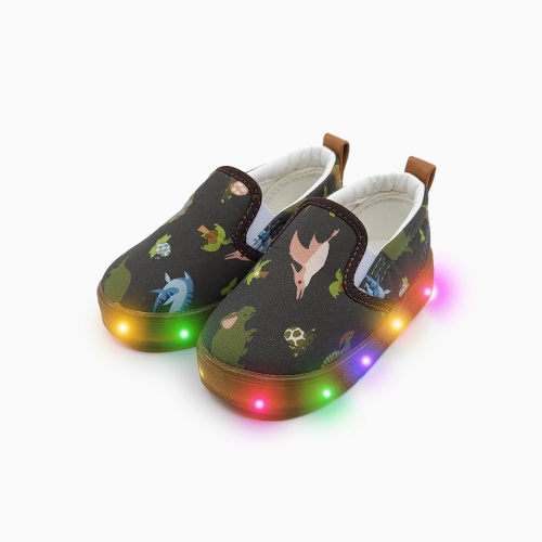 브라운 다이노 LED 슬립온 | 브라운