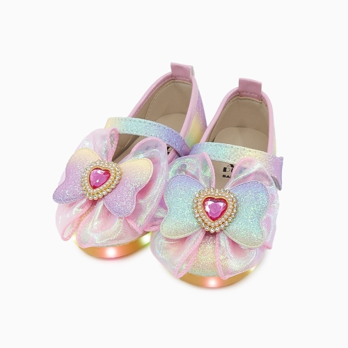 레인보우 버터 LED 구두