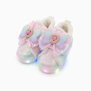 폼폼엔젤 LED 털운동화