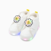 폼폼데이지 LED 털운동화