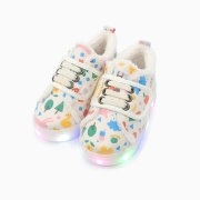 폼폼 리틀 토이 LED 털운동화