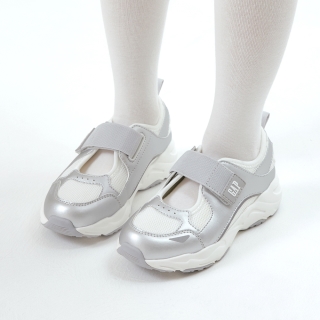 GAP 키코 키즈 메리제인ㅣ실버