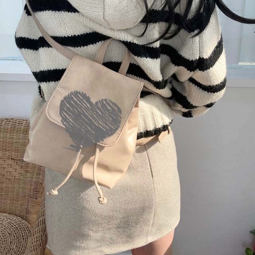 어반백 여성백팩 여성 미니 레더 백팩URB_W125