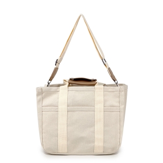 어반백 캐주얼크로스백 분리 수납칸 캔버스 토트 크로스백URB_NB50