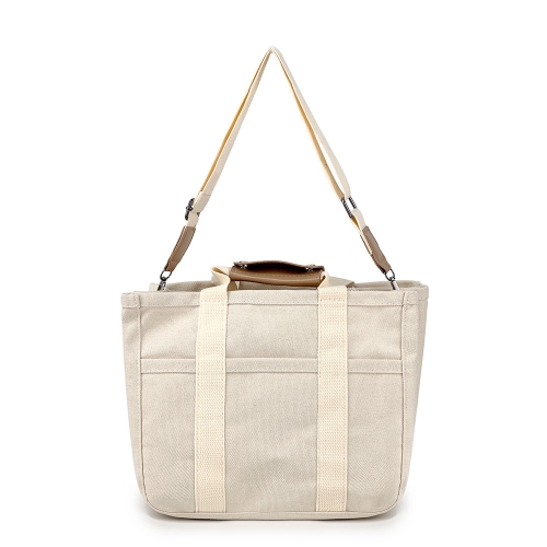 어반백 캐주얼크로스백 분리 수납칸 캔버스 토트 크로스백URB_NB50