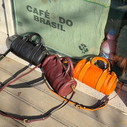 어반백 여성크로스백 여성 가죽 원통형 토트 크로스백URB_NB25