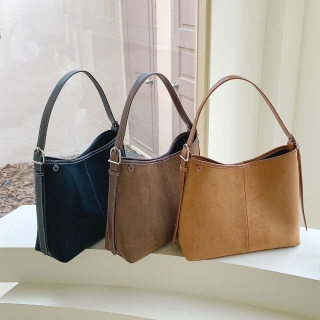 어반백 여성숄더/쇼퍼백 여성 스웨이드 캐주얼 숄더백URB_NB14