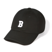 비 로고 커브캡 | 블랙