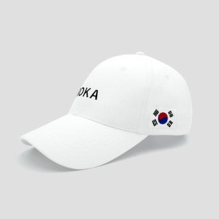 ROKA 로카 태극기 모자 2color | 흰색