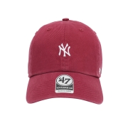 MLB 뉴욕양키스 베이스러너 47 클린업 볼캡 | 카디널 레드