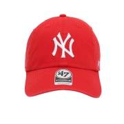 MLB 뉴욕양키스 47 클린업 볼캡 | 레드