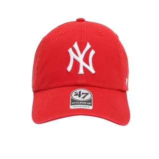 MLB 뉴욕양키스 47 클린업 볼캡 | 레드