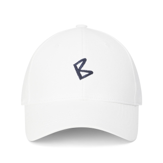 Signature Logo Ball Cap | White