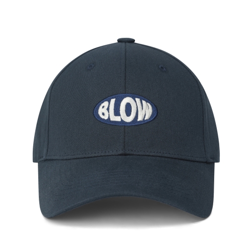 Tone-on-tone Logo Ball Cap | Navy