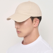 오리지날 백로고 베이직 볼캡 모자 남여공용_크림