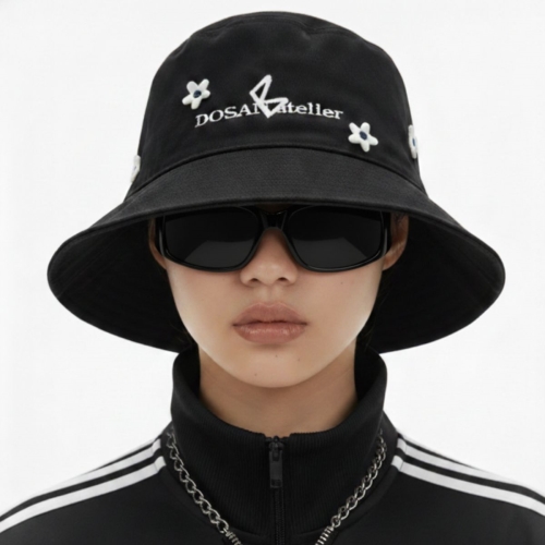 [raw,refined] BLOW X DOSAN atelier flower bucket hat