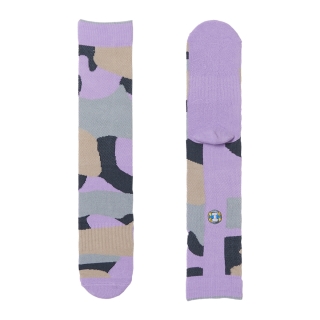 SOXOW Camo Flower Lilac [S/M] Crew
