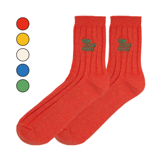ZIZONE color socks | Tomato Red