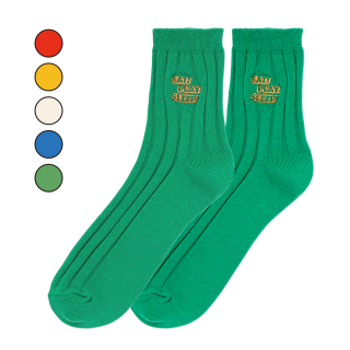 ZIZONE color socks | Forest Green