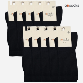 (10켤레 특가) 장목 양말 | 블랙