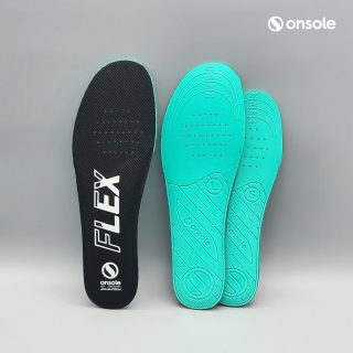 (뉴플렉스) 고탄성 아치보완 쿠션깔창 항균 온솔 | 그린