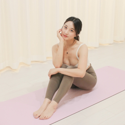 프리미엄 TPE 요가매트 핑크6mm