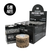 티에스 프리미엄 스포츠테이프 6롤 세트 타투
