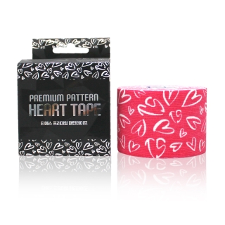 티에스 프리미엄 스포츠테이프 하트 핑크
