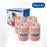 티에스 스포츠테이프 10cm X 5m 베이지 4롤 세트